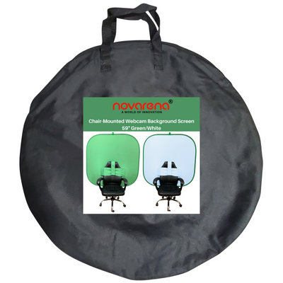 NOVARENA 2-in-1 Portable Green Screen Backdrop